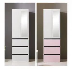 모던디자인 원룸2단옷장 수납력좋은옷장