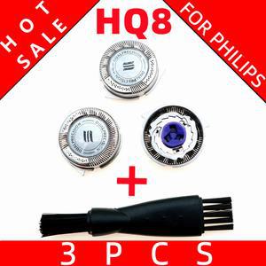 필립스 전기 면도기 PT730 PT735 PT860 PT870 AT750 AT751 AT890 AT891 HQ7120 HQ7100 용 3Pcs HQ8 면도날 교체 헤드