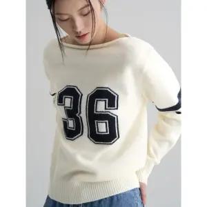 [에잇세컨즈] 넘버링 풀오버 - 아이보리 (356151CM30)