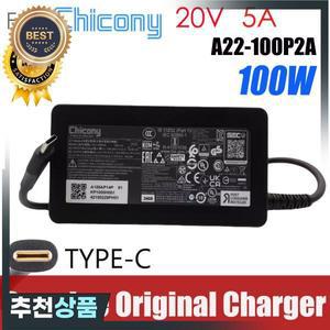 노트북 전원 공급 장치 충전기용  Chicony A22-100P2A 20V 5A 100W TYPE-C USB-C A100AP14P AC 어댑터