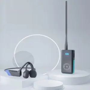 수영훈련 무전기 싱크로나이즈 이어폰 수중 골전도 케이스 헤드폰 확장 송신기