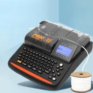 튜브 라벨 터치기 열수축 pvc 프린터 넘버링기 버전 리본