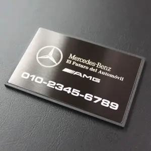 럭스 메탈 주차번호판/연락처 안내 알림판 전화번호