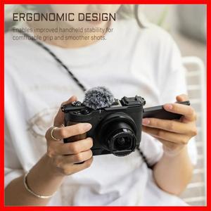 TILTA 파워샷 V1 케이스 빈티지 카메라 케이지 캐논 베이스 키트 마이크 윈드스크린 탑 플레이트 마운팅 베