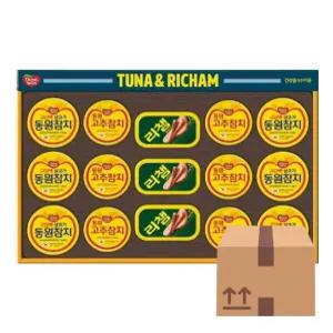 동원 튜나리챔 K호 선물세트 1박스 5세트입 동원참치 리챔 설 추석 선물
