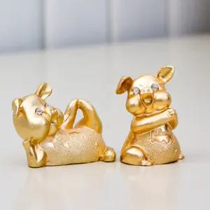 금 사랑 돼지 장식 장식품 인형품 모형 인테리어 꾸미기