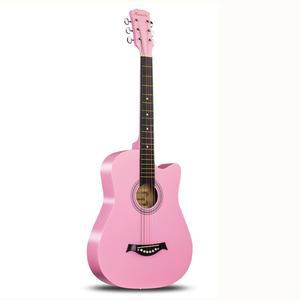 기타 초보자 입문 38인치 독학 키타 어쿠스틱 가방 어깨줄 통키타 포크