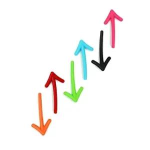 고품질 (6개입) 화살표자석 장식자석 냉장고자석 메모부착자 냉장고자석 귀여운장식품 포토자석 WFHUUYI