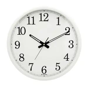 무소음 벽시계 사무실 교실 인테리어용품 화이트 40cm바늘 집들이선물 개업 가정용 자취 식당 다용도 카페