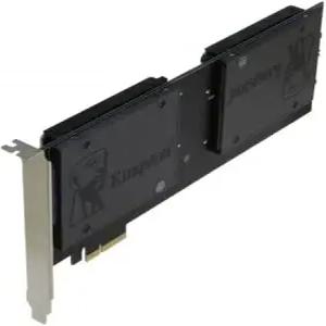 SEDNA - PCI Express(PCIe) 쿼드 2.5인치 SSD/HDD 마운트 어댑터(전원 회로 내장 SATA 전원 커넥터 필요