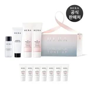 [헤라][내일도착]헤라 UV 프로텍터 톤업 듀오 세트(15ml 7개 증정)