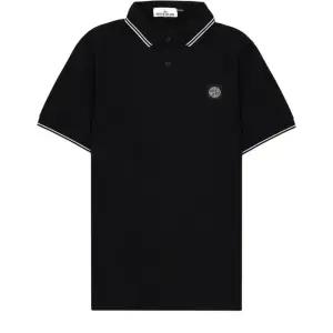 로고 패치 버튼 플라켓 반팔 티셔츠 2200010 S0018V0029