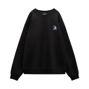 Zara x Ader Error Oversize Sweatshirt Black 자라 x 아더에러 오버사이즈 스웨트셔츠 블랙