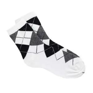 남자패션양말 흰검 사계절 심플 양복 남학생 면