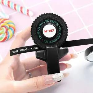 휴대용 모텍스 E101 3D 엠보싱 라벨 프린터 소형 접착 라벨 프린터 다이모 12965 B90 라벨링 기계 OR 3PK