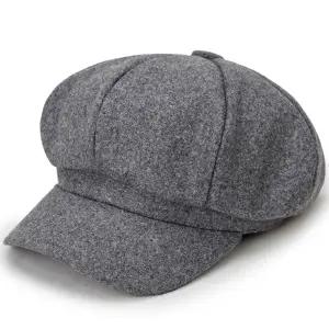 여자 팔각 뉴스보이캡 헌팅캡 패션 모자 팔각모 화가모자 mCJ6+1Meq