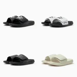 푸마 로얄캣 컴포트 2 에센셜 404281 01 02 03 04 경량 쿠션 슬라이드 벨크로 슬리퍼