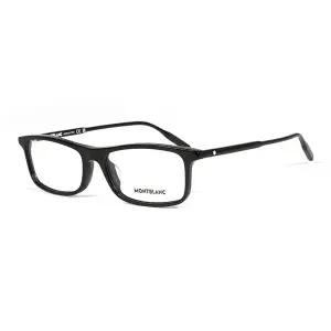 [몽블랑] 명품 안경테 MB0086OA 001 스퀘어 뿔테 아시안핏 여자 남자 안경