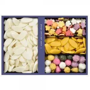 국내산 떡국떡 꽃떡꾹떡 무지개 바람떡 4종 선물세트 설날 명절