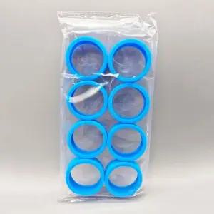 캐리어바퀴커버 고급형 캐리어 바퀴 커버 8P 블루