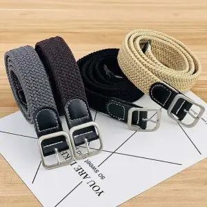 남자 여자 캐주얼 패션 무타공 캐주얼 노타공 밸트 남성벨트
