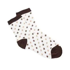 남학생 남자 별 패션양말 아이보리 5켤레 교복 운동화 무늬