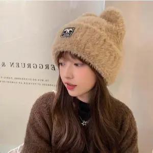 방울모자 여성 겨울 데일리 패션 러브츄 소프트 귀여운 털 모자