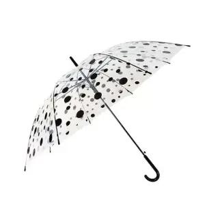 땡땡이 투명 비닐 장마철 접이식 가벼운 우산 비닐우산