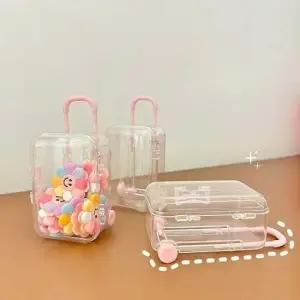 미니 캐리어 보관함 케이스 키링 스티커 틴케이스 캐리어키링