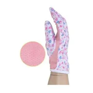 여성장갑 꽃나염패턴 손바닥 논슬립 여성 장갑