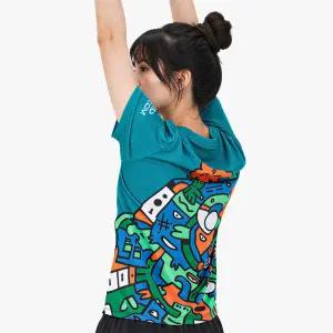 엑시옴 탁구상의 리브 6 (틸) 남여공용 탁구유니폼 티셔츠