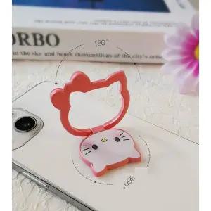 당일 출고] 귀여운 토끼 휴대폰 그립톡톡 홀더 그립 톡 아이폰용 사랑스러운 토끼 손가락 링