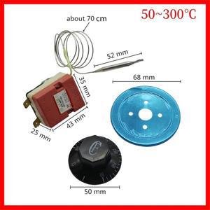 전기 오븐용 다이얼 온도 조절 스위치, 온수기, AC 220V 16A, 30-110, 50-300 도