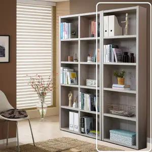 유아동책장 서재 공부방 선반수납 600 5단책장 BJ5742