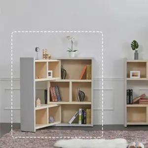 공간활용 너비조절 3단 책장 ITG115R (착불)