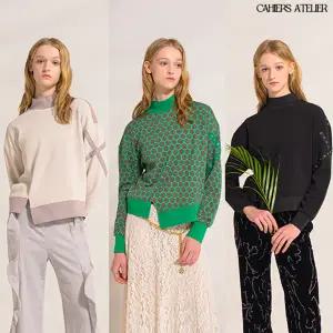 [까이에 아뜰리에] 26SS 소프트 텐션 볼륨 블라우스1종