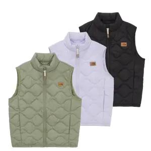 THE NORTH FACE 노스페이스 키즈 NV3NR51 ALL 마일로 히트 베스트 패딩조끼 112524