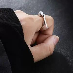 불교 패션 목탁 반지 목탁링 우정링 실버 925-WFI7TKG