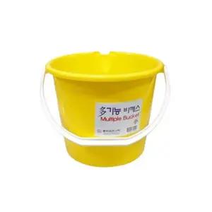 다용도 바케스 - 소 손잡이 물양동이 세차 청소 버켓/작은/양동이/접이식/설겆이/음식물처리/빠께스/바께스