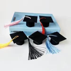 미니 학사모 소품 졸업식 데코 꾸미기 어린이집 장식 졸업선물 유치원 졸업모자 DIY 꽃장식