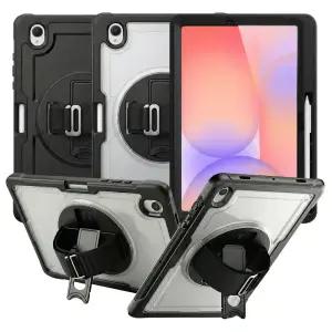 갤럭시탭 S10라이트 케이스 디펜더 경량 아머 핸드스트랩 케이스 360도 회전 거치