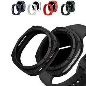 삼성 갤럭시 워치 8 44mm 40mm 액세서리용 시계 케이스, 속이 빈 보호용 PC 스케일 범퍼 쉘, 갤럭시 워치8