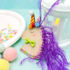 아트박스/토단 수세미실 행운 유니콘 걸이 만들기 - 1인세트