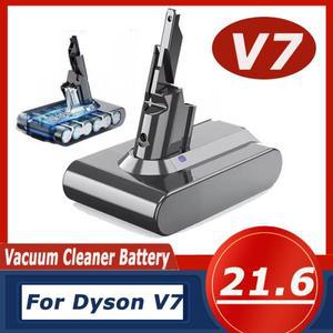 다이슨 V7 배터리 21.6V 38000mAh 리튬 FLUFFY V7 Animal V7 Pro 225403 229687 도구 충전식 배터리
