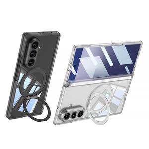 삼성 갤럭시 Z 폴드 7용 마그네틱 힌지 링 홀더 케이스, 맥세이프 충전용 스크린 보호 커버, 갤럭시 Z 폴드