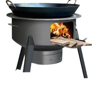 대형 캠핑용 바베큐 드럼통 숯불그릴 화롯대 화덕 숯불 화로대 장작 야외