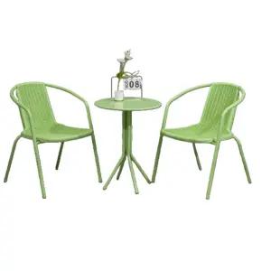 야외용테이블세트 의자 야외 테라스 세트 테이블 접이식 철제 발코니