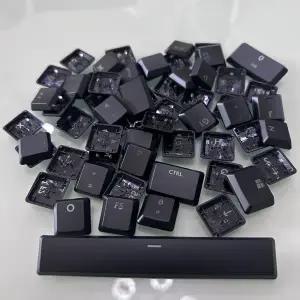 로지텍 G913 G815 G915 및 TKL RGB 기계식 키캡한 투명 ABS 키캡  영국 독일 ISO 레이아웃