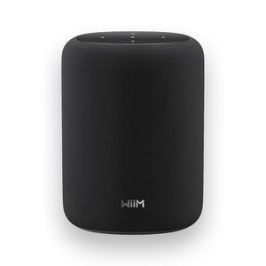 WiiM 사운드 라이트 스마트 스피커, 하이 u2011Res 24 u2011bit /192 kHz, AI RoomFit 룸 보정, 100W 피크, Wi u2011Fi 6E / Bluetooth 5.3, 멀티 u2011Room & 스테레오 페어링, 블랙