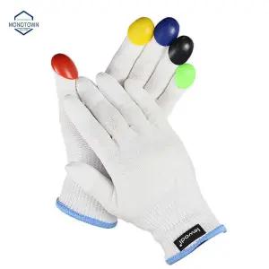 보호 손가락 캡 관리 마찰 발가락 실리콘 버클 장갑